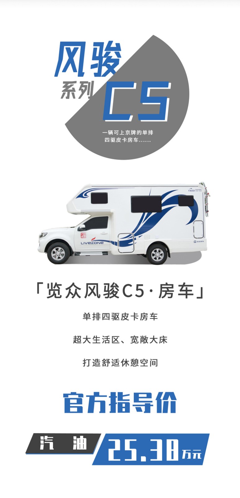這樣的汽油四驅(qū)房車，還能上京牌